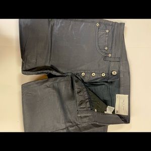 rag & bone Men’s Slim Straight Jeans in Black